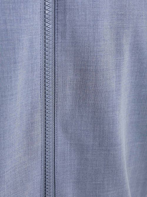 Suitable Bomberjakke i Flanell Mellomblå Product / Detail