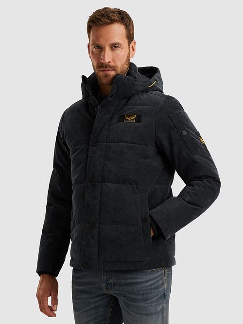 PME Legend Jakke Gobbler Cordcorduroy Navy Model / Voorkant