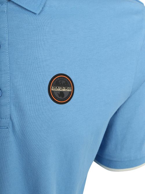Napapijri E-Badge Polo Mellanblå Product / Detail