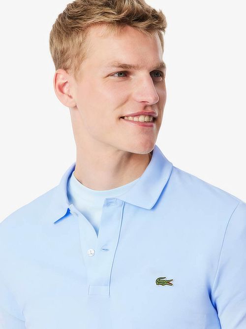 Lacoste Pikétröja Ljusblå Model / Voorkant