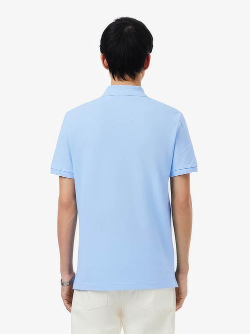 Lacoste Pikétröja Ljusblå Model / Achterkant