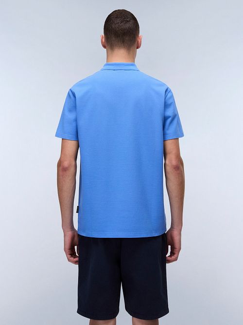Napapijri Ealis Polo Mellanblå Model / Achterkant