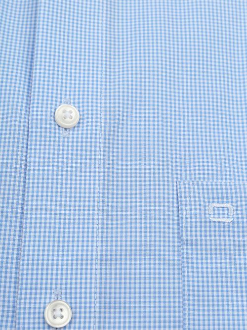 OLYMP Skjorta Luxor Kortärmad Rutig Blå Product / Detail