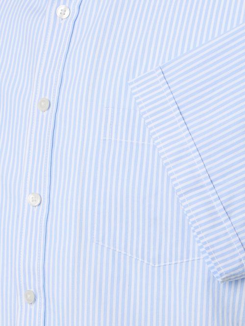 Casa Moda Short Sleeves Skjorta Stripes Blå Product / Detail