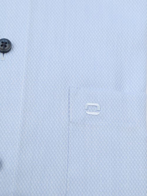 Olymp Luxor Skjorte Diamond Twill Lyseblå Product / Detail