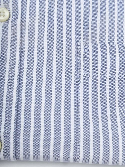 Steppin' Out Skjorte Oxford Stripe Lyseblå Product / Detail