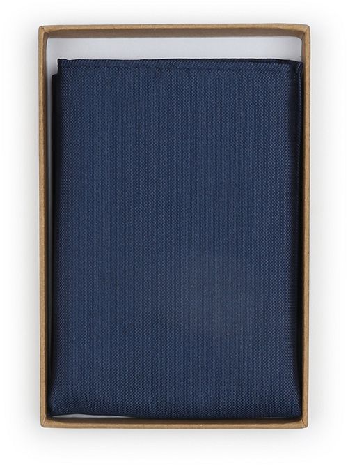 Suitable Sidensnusnäsduk Indigo Blå Verpakking