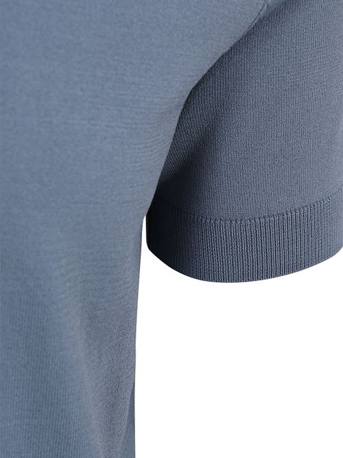 Suitable Strikket T-skjorte Wake Steel Blue Product / Detail