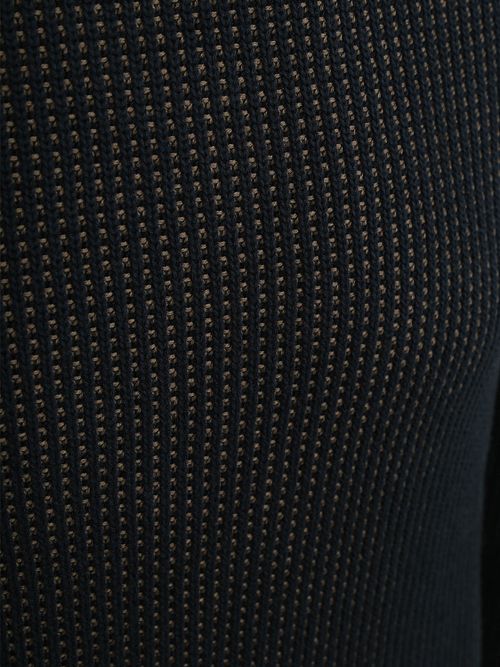 Marc O'Polo Tröja Structured Bi-Colour Navy Product / Detail