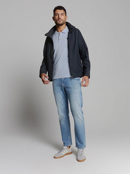 No Excess jakke med hætte - navy Model / Voorkant