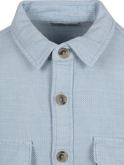Suitable Overshirt Structure Lyseblå Product / Detail