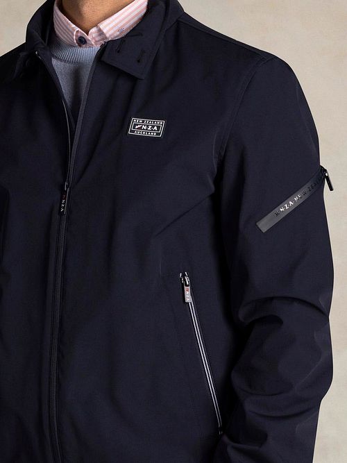 NZA Jack Bomber Navy Model / Detail