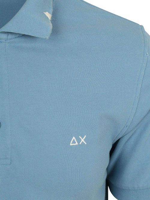 Sun68 Poloshirt Vintage Blå Product / Detail
