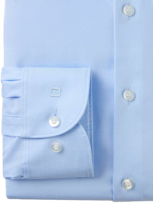 OLYMP Level Five Skjorte Ekstra Lange Ærmer Twill Lyseblå Product / Detail