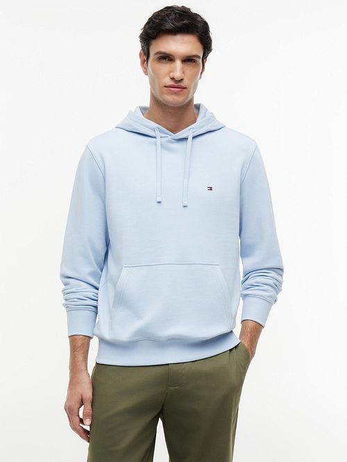 Tommy Hilfiger Hoodie Essential Lyseblå Model / Voorkant