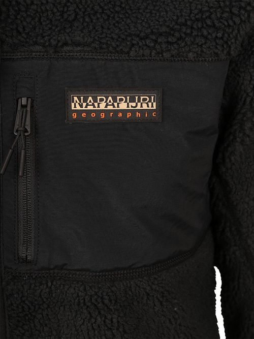 Napapijri Cardigan Yupik Fleece Black