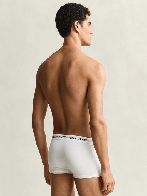 Gant Boxers trunk Lot de 3 Blanche Model / Voorkant