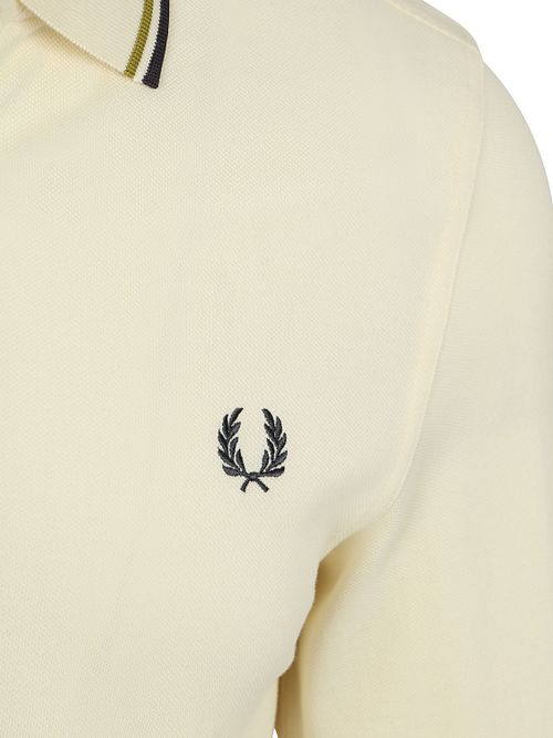 Polo à manches longues Fred Perry Ecru 46A Product / Detail