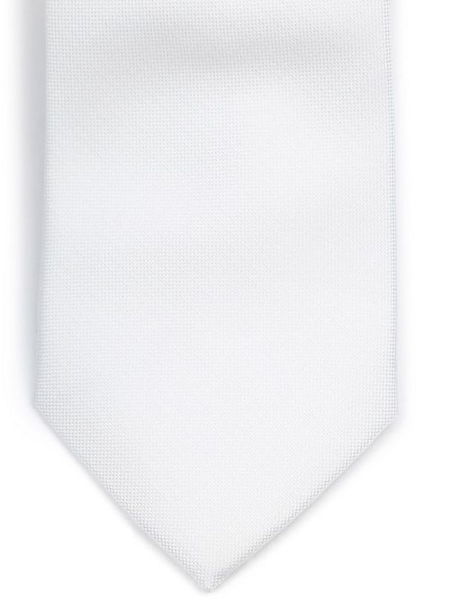 Suitable Corbata De Seda Brilliant White Product / Detail