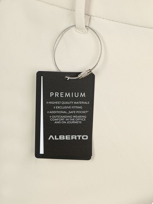 Chino Alberto Move Performance en color blanco roto Product / Detail