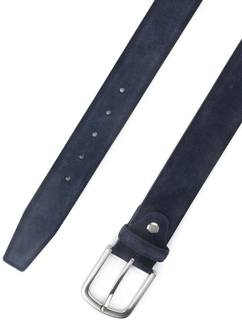 Suitable Ledergürtel Wildleder Navy Product / Detail