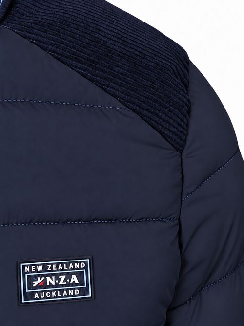NZA Jacke Padded Oxford Navy Product / Detail