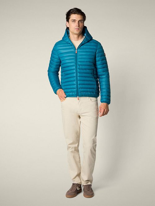 Save The Duck Jacke Donald Petrol Model / Voorkant