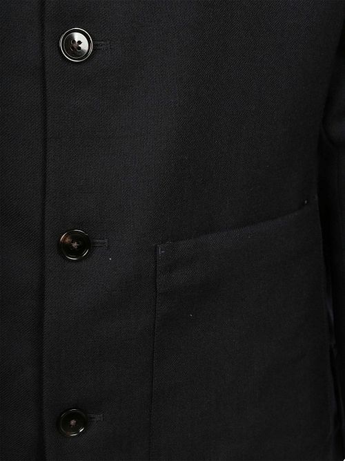 Profuomo Hemdjacke Wolle Navy