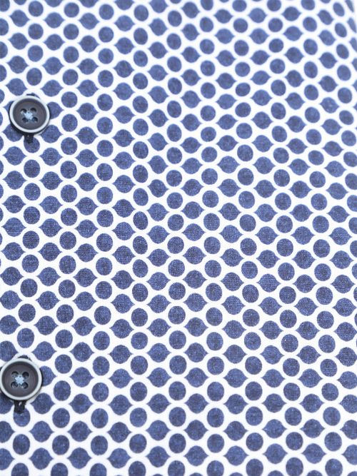 R2 Hemd Jersey Shaped Print Blue Product / Detail