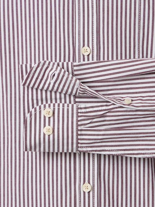 Casa Moda Overhemd Strepen Burgundy Product / Detail