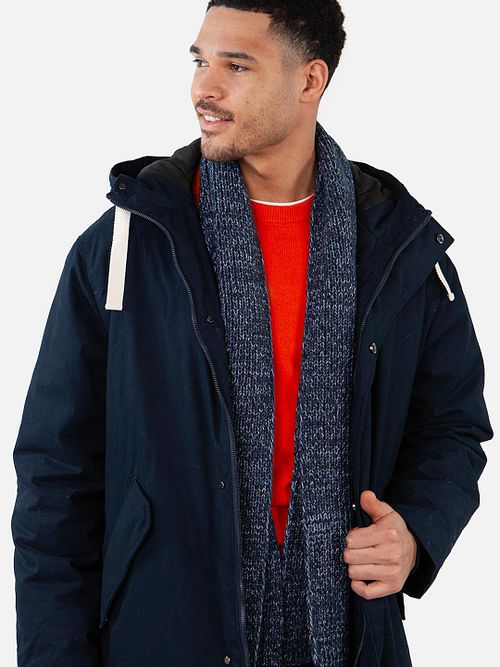 Barts Skaga Sjaal Blauw Model / Voorkant