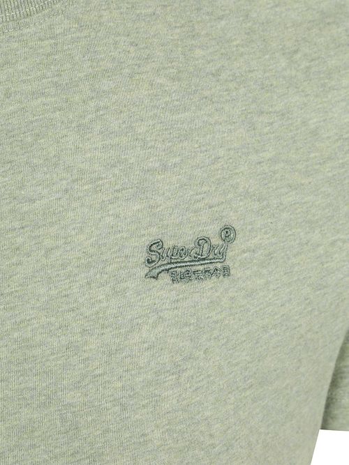 Superdry Essential T-Shirt Melange Groen