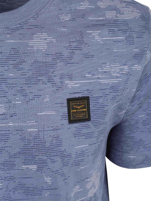PME Legend Slub T-Shirt Bijou Blue