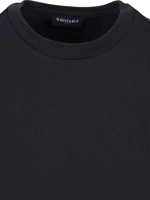 Suitable Respect T-shirt Tim Navy Product / Detail