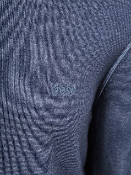 BOSS Trui Astefo Wol Blauw Product / Detail