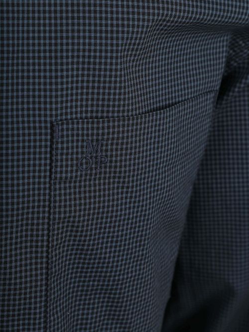 Marc O'Polo Chemise à Carreaux Vichy Bleu Foncé Product / Detail
