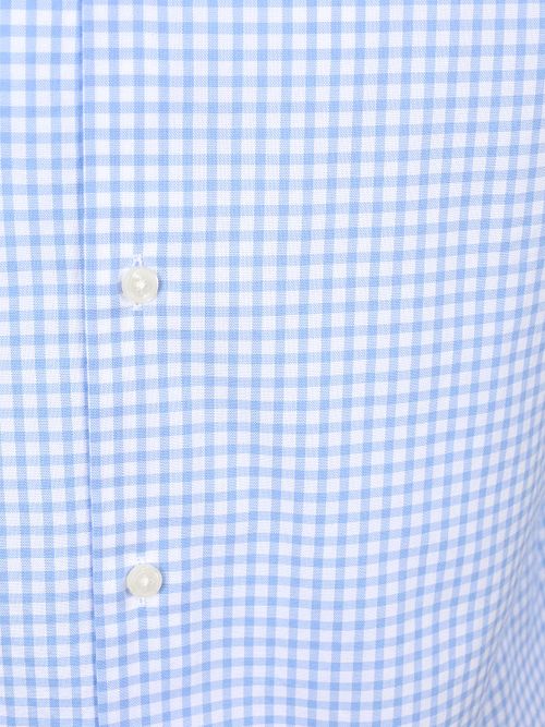 Steppin' Out Chemise Oxford Bleu Clair A Carreaux Product / Detail