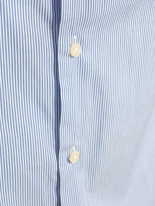 Steppin' Out Chemise Twill Bleu Clair Rayé Product / Detail