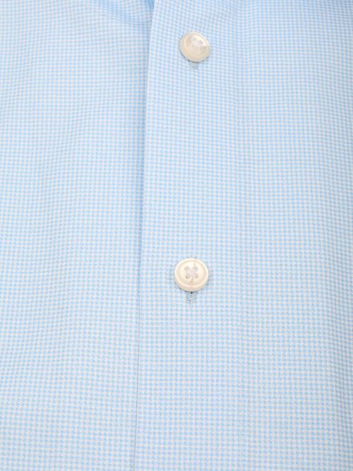 Olymp Chemise Luxor Pied De Poule Bleu Product / Detail