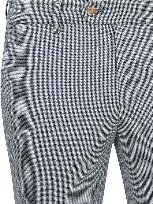 Suitable Das Pantalon Houndstooth Marine Product