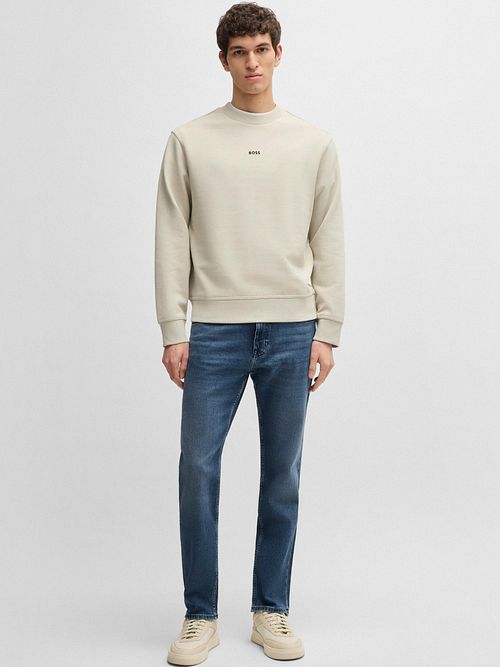 BOSS Jean Delaware Bleu moyen Model / Voorkant