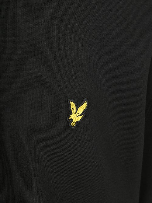 Lyle & Scott Plussize Sweat Half Zip Pull Noir Product / Detail
