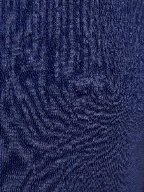 Profuomo Pull-over Laine Merinos Royal Blue Product / Detail