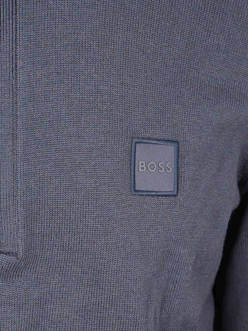 BOSS Pull Kanobix Demi-Zip Noir Product / Detail