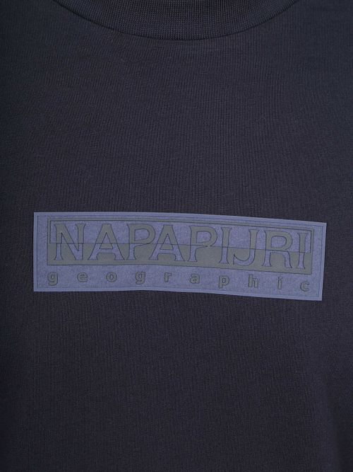 Napapijri Longsleeve T-shirt Logo Marine