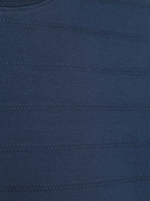 T-shirt structuré Scotch & Soda Bleu marine Product / Detail