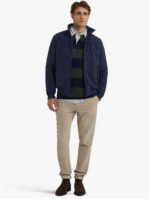 McGregor Veste Bomber Marine Model / Voorkant