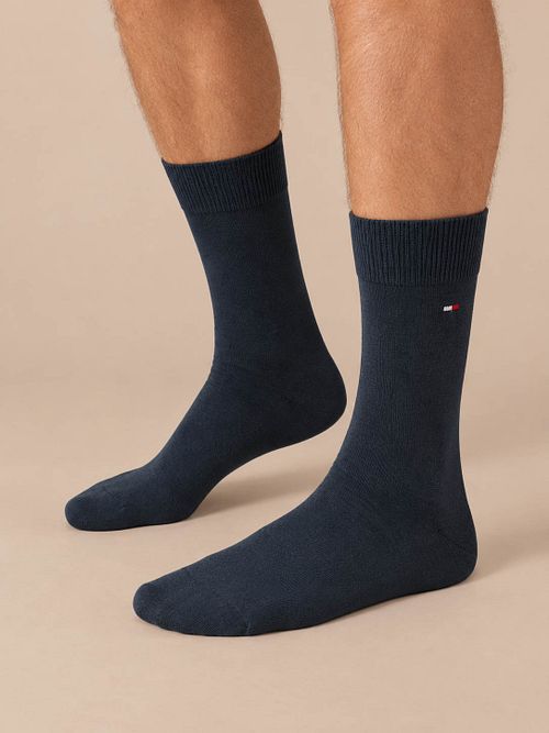 Tommy Hilfiger Classic Calze Blue confezione da 2 paia Model / Voorkant