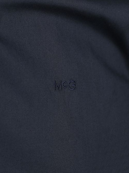 Camicia McGregor in popeline blu navy Product / Detail
