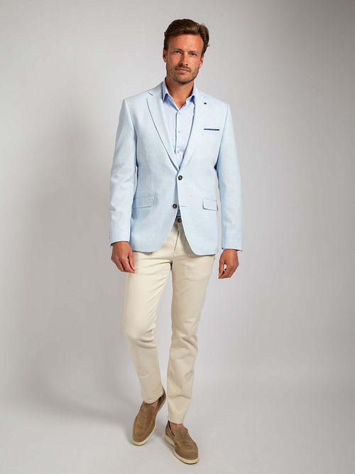 Suitable Blazer Heleen Azzurro Chiaro Model / Voorkant